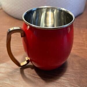 Fiesta scarlet mule mug for cold drinks or cocktails